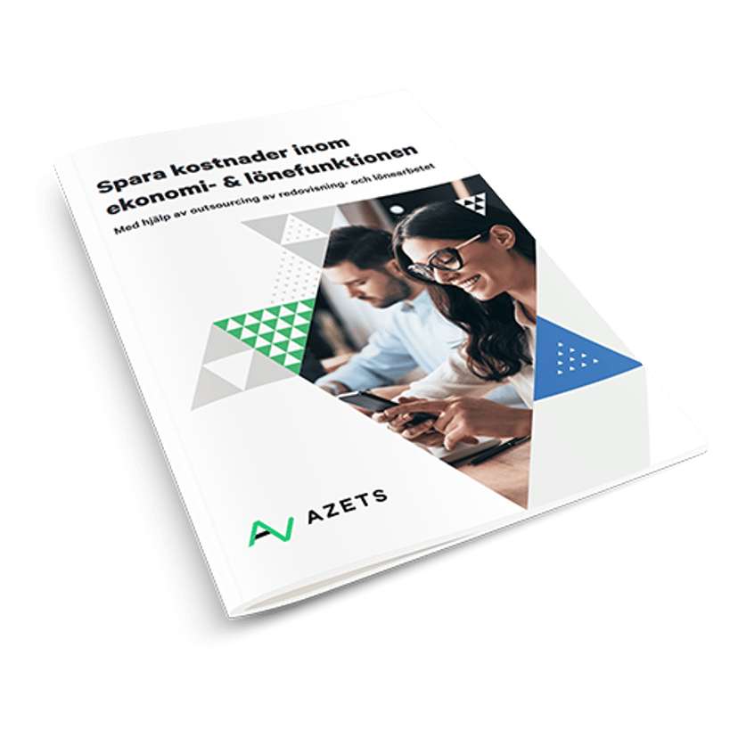 Spara kostnader genom outsourcing - guidebild